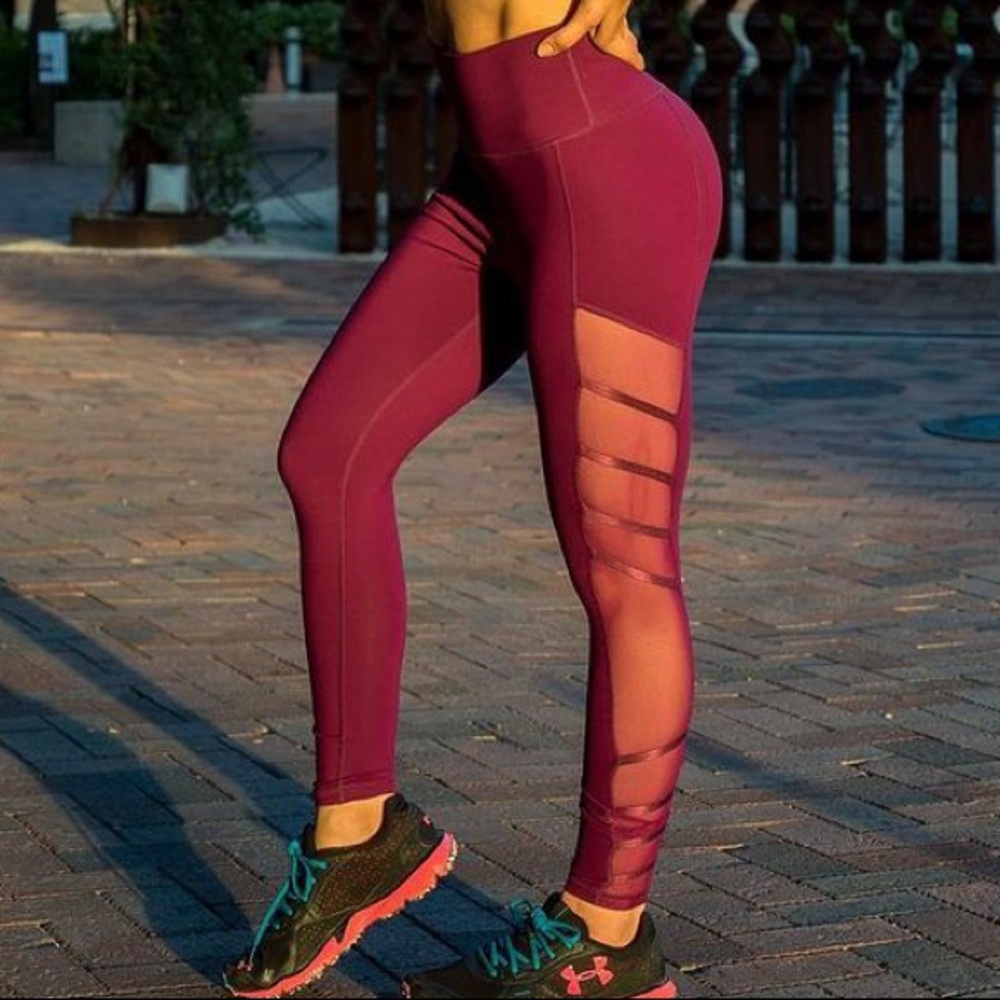 Purple Buffbunny leggings